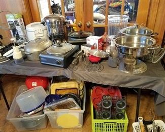 Kitchen appliances and misc