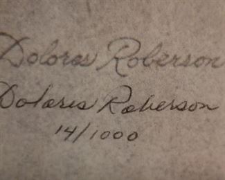 Roberson signature 