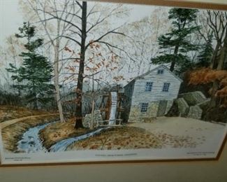 PauL Long signed Print