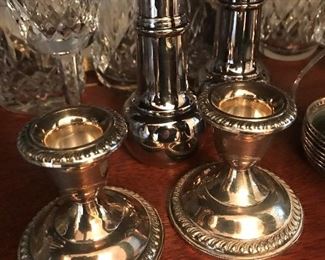 Sterling Candle Holders $ 38.00