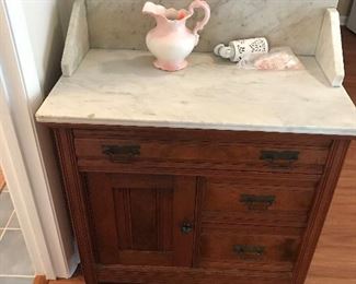Marble Top Cabinet $ 118.00