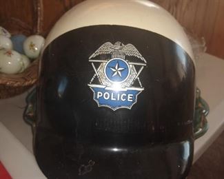 Woodland police helmet 1970's