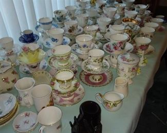 English teacup collection