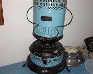 Antique enamel heater