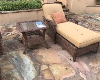 All Weather Outdoor Chaise Lounge I