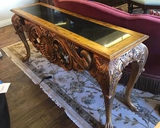 Golden Sofa Table