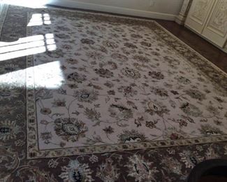 Wool and Silk Area Rug