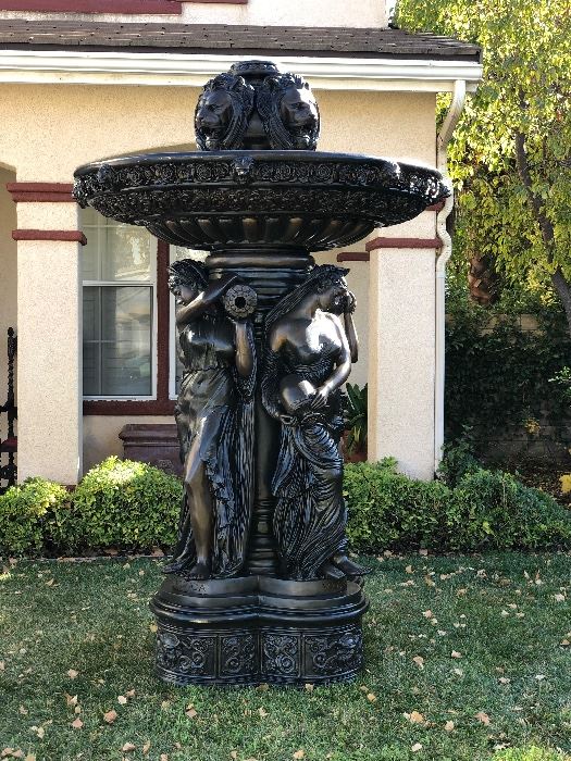 Bronze fountain 