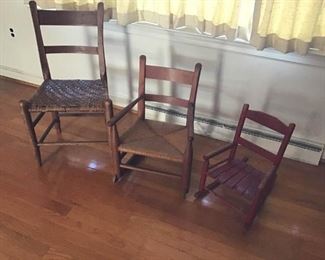 Vintage Wooden Chairs https://ctbids.com/#!/description/share/309348