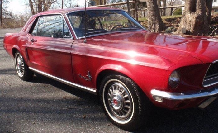 1968 Ford Mustang 302 with only 35k original miles - always Garage kept! Mustang will be available for viewing / inspection during the sale.  $26.5k asking price. Serious buyers/offers as well as test rides will be entertained after the estate sale. 