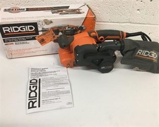 ridgid belt sander