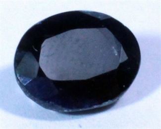 Black Sapphire, 5.00 Carat