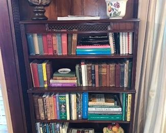 Mahogany bookcase