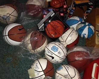 Original Autographed Basketball Collection