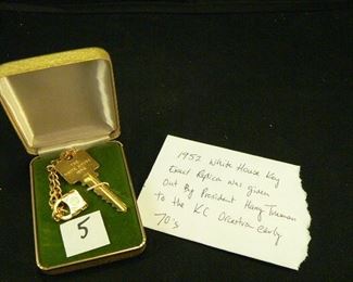 1952 White house key