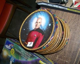 Star Trek collector plates
