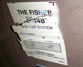 The fisher speaker system