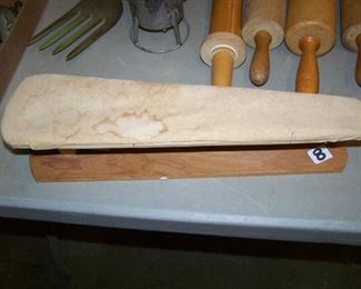 small ironing board