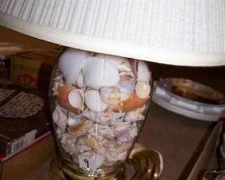 seashell lamp