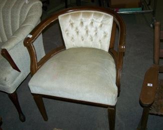 upholstered arm char 