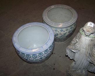 large ceramic planters