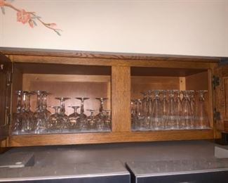 Wine glasses water glasses champagne glasses Crystal