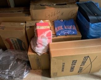 Luggage in a box
