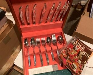 Silver plated silver along with bro sure and box