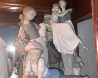Wide collection of Llardo Figurines