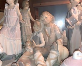 Wide collection of Llardo Figurines