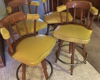 Four Unbelievably great condition barstools 