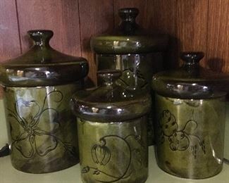 Nice ceramic canister set