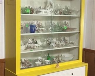 Full view of the cabinet.  Would be great for a shop for storage also.