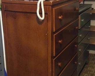 Two chests in butler pantry.