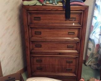 chest of drawers.  $75