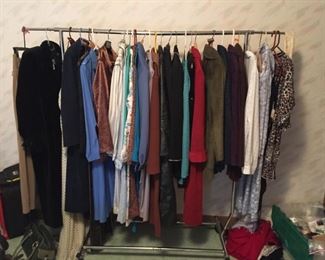 tons of clothes, this is a small sampling