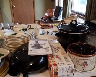 George Foreman grill, Rival Crockpot, Crockette, V-slicer