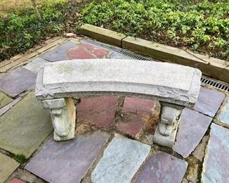 Pair of Concrete benches