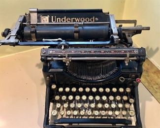 Underwood typewriter