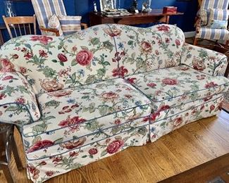 Floral couch