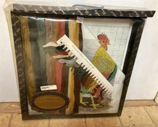 Rooster sewing kit