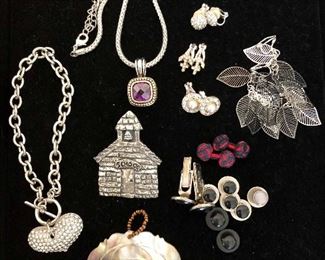 Fashion jewelry earrings, pendants, necklace and more