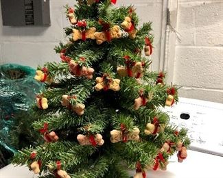 Christmas tree with Dog bones