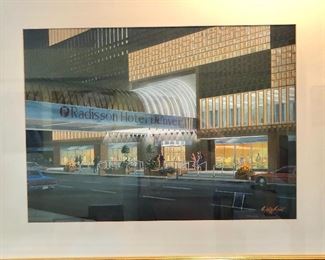 Radisson Hotel painting