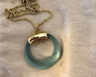 Alexis Bittar necklace and original pouch