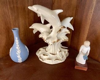 Wedgewood, Lenox Dolphin statue