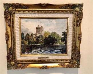 Castle scene on river