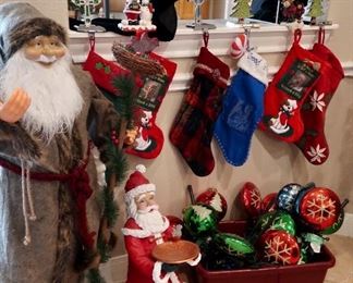 Santas - Stockings & MORE