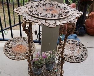 Iron Plant Stand - REALLY NICE