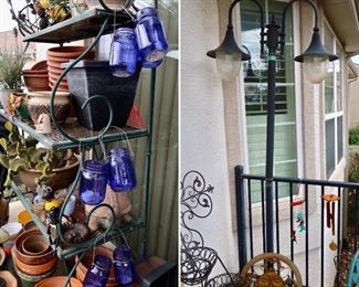 Electrical Lamp Post for Patio or Outdoors